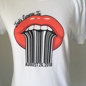 Jacks Generic Tri Lip Tee Shirt/Size Large